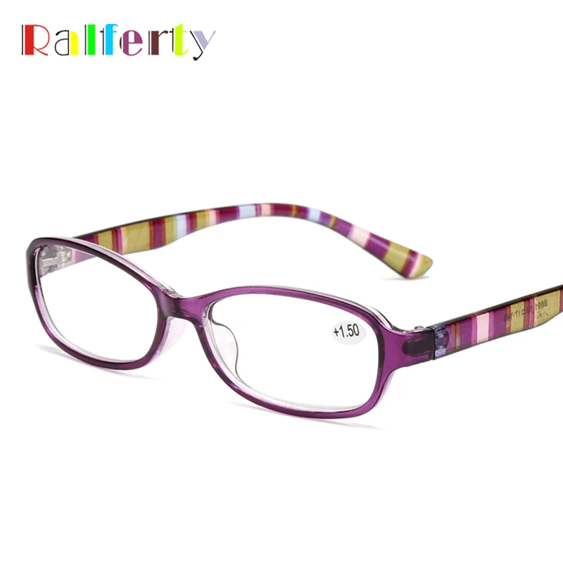 Ralferty Vintage Reading Glasses Women Anti-fatigue Presbyopia Glasses Striped Printed Diopter Spectacles Female Point A9891-1
Ralferty Vintage Reading Glasses Women Anti-fatigue Presbyopia Glasses Striped Printed Diopter Spectacles Female Point A9891-1
