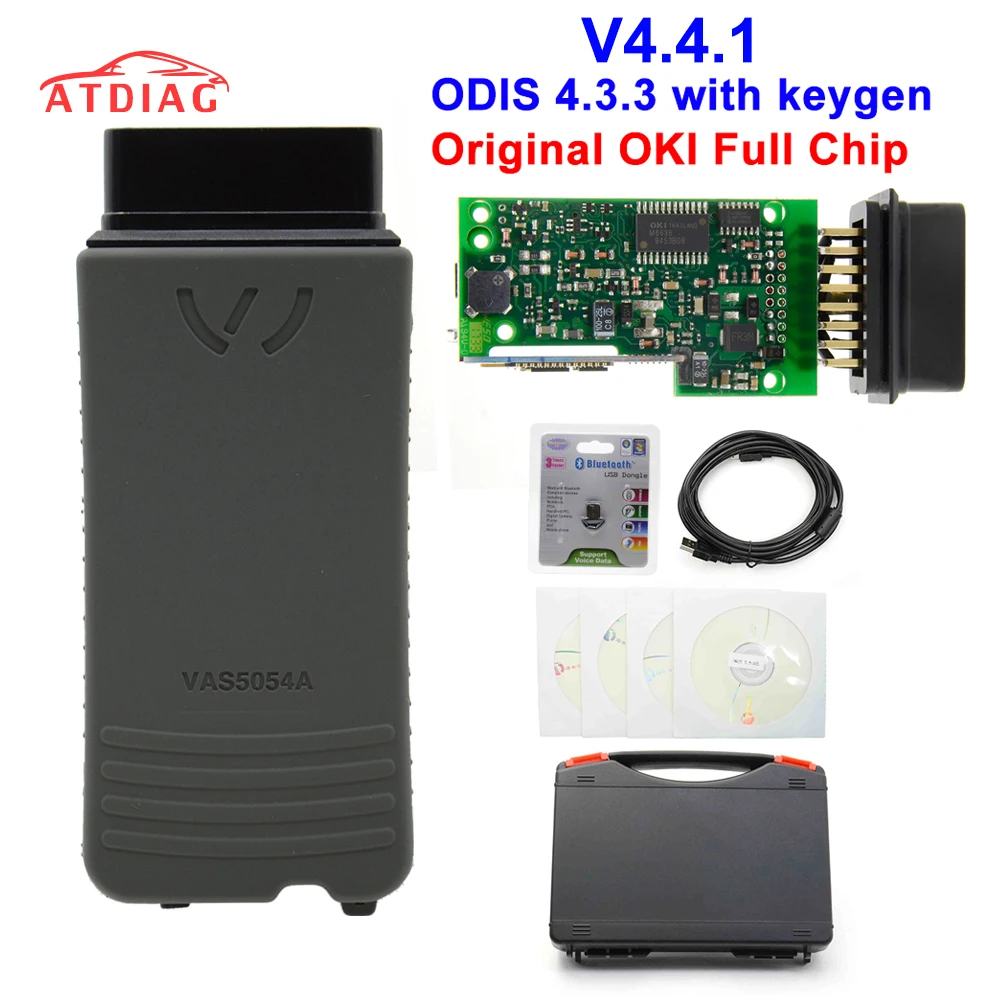 VAS 5054A Bluetooth AMB2300 ODISV V4.2.3 v4.4.1With Keygen VAS5054A Full Chip OKI VAS 5054 UDS For VAG OBD2 Diagnostic Tool
VAS 5054A Bluetooth AMB2300 ODISV V4.2.3 v4.4.1With Keygen VAS5054A Full Chip OKI VAS 5054 UDS For VAG OBD2 Diagnostic Tool