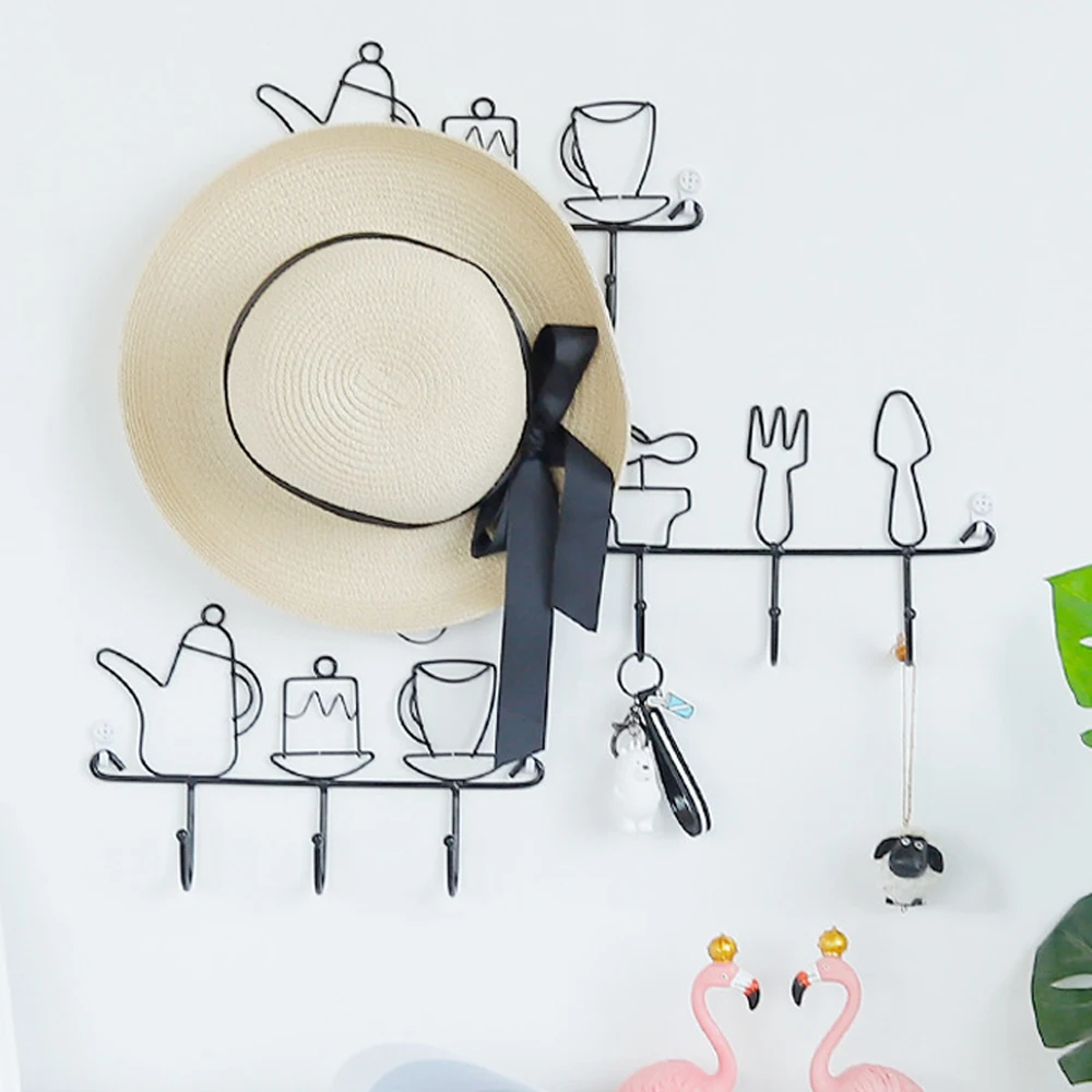 1pcs Nordic INS simple wrought iron wall hanging Creative shelf Doorway wall coat hook decorative hook Home decoration ornament
1pcs Nordic INS simple wrought iron wall hanging Creative shelf Doorway wall coat hook decorative hook Home decoration ornament