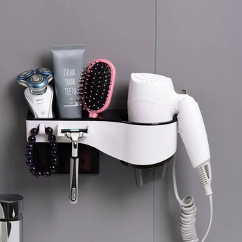 Wall Mounted Hair Dryer Storage Organizer Rack Holder Hanger Using in Bathroom Salon Stylist Tool Drier Hair dryer rack
Wall Mounted Hair Dryer Storage Organizer Rack Holder Hanger Using in Bathroom Salon Stylist Tool Drier Hair dryer rack