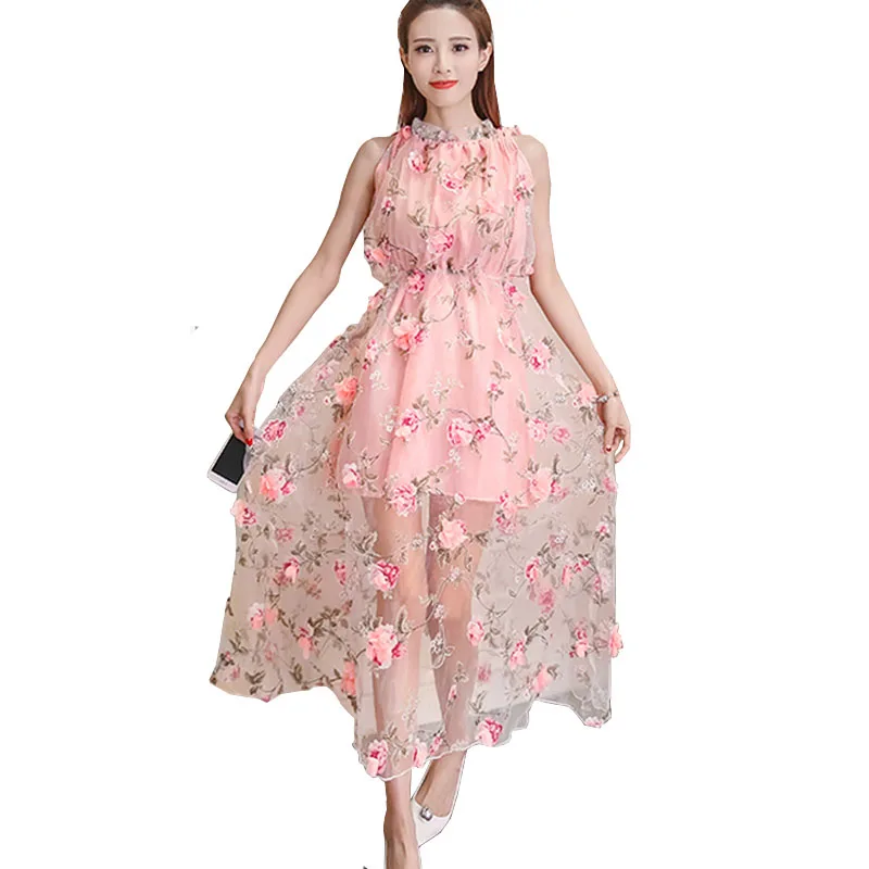 Summer cute Pink Dress Girls Floral Print Boho Bohemian Rose Applique Overlay Translucent Organza Party Dresses Vestido De Festa
Summer cute Pink Dress Girls Floral Print Boho Bohemian Rose Applique Overlay Translucent Organza Party Dresses Vestido De Festa
