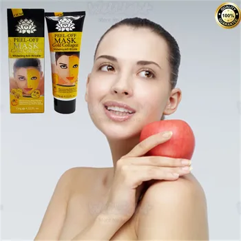 1 Bottle Anti-Aging 24K Gold Mask Collagen Facial mask Peel off Skin Whitening Anti wrinkle high-quality face pack
1 Bottle Anti-Aging 24K Gold Mask Collagen Facial mask Peel off Skin Whitening Anti wrinkle high-quality face pack