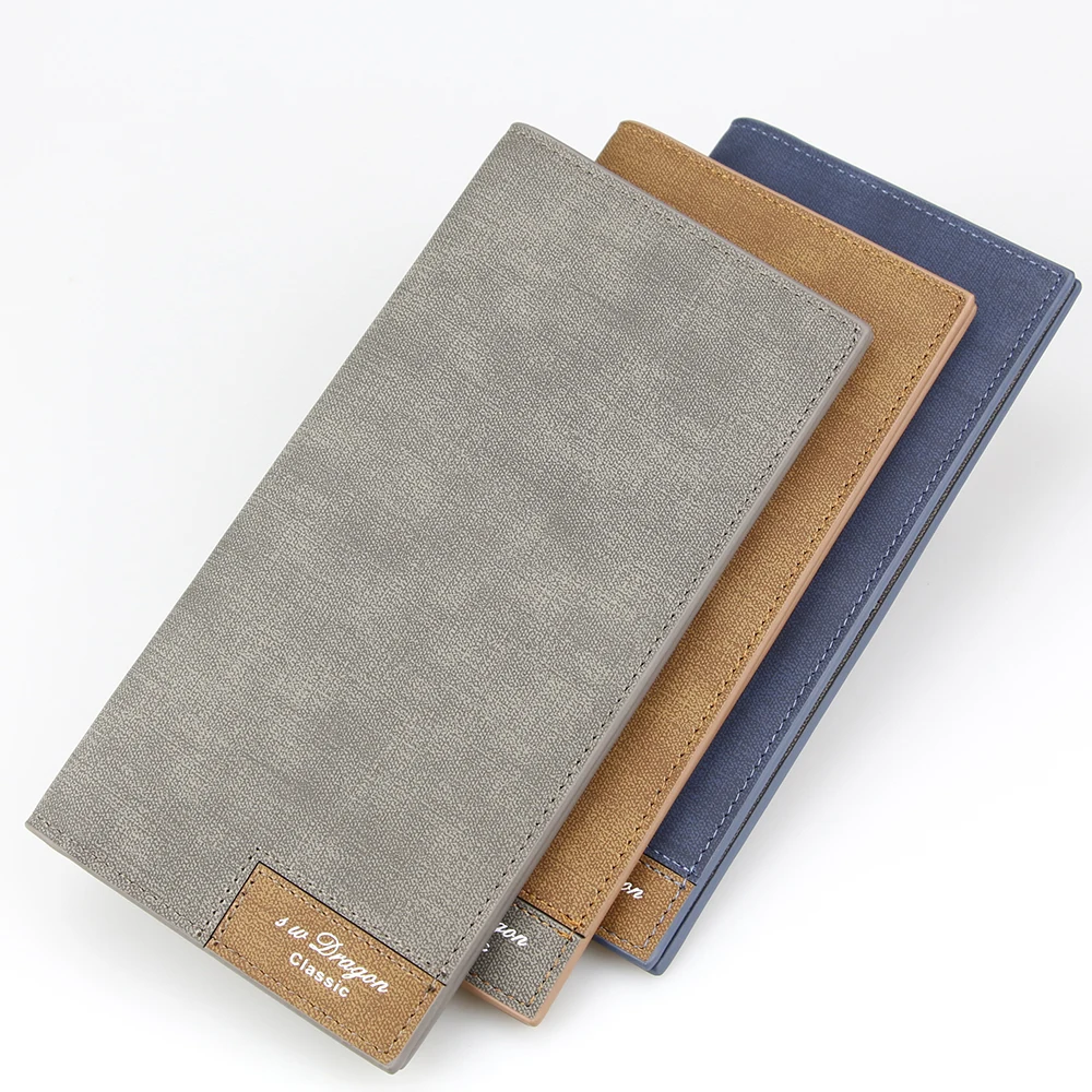 New Soft Leather Wallet Men Long Wallet Bifold Hasp Card Holder Bill Purse Man Casual Wallet Portafoglio Portefeuille Portfel
New Soft Leather Wallet Men Long Wallet Bifold Hasp Card Holder Bill Purse Man Casual Wallet Portafoglio Portefeuille Portfel