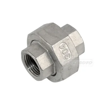 1/4" Malleable Female Straight Union Coulping Pipe Fittings Stainless Steel SS304
1/4" Malleable Female Straight Union Coulping Pipe Fittings Stainless Steel SS304