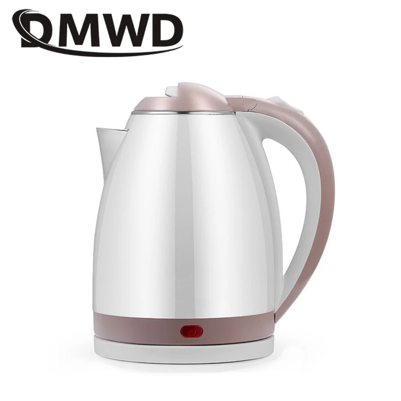 DMWD Stainless Steel Electric Kettle 1.8L 1500W Auto Power-Off Quick Hot Water Heating Boiler Tea Boiling Pot Heater EU US Plug
DMWD Stainless Steel Electric Kettle 1.8L 1500W Auto Power-Off Quick Hot Water Heating Boiler Tea Boiling Pot Heater EU US Plug