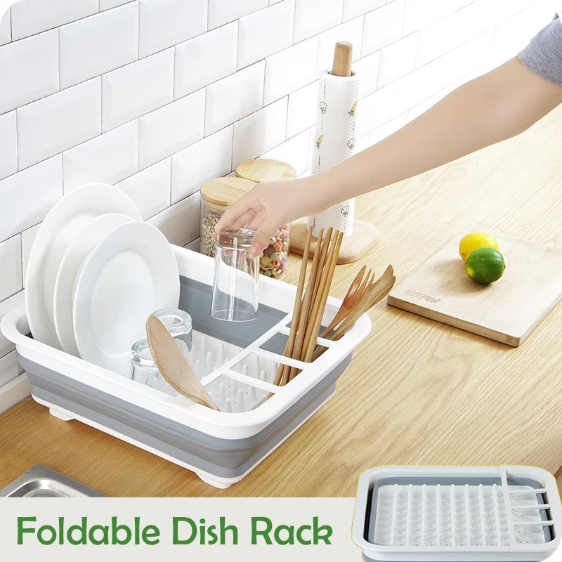Folding Kitchen Drain Rack Plate Rack Stand For Plates Cutlery Kitchen Storage Box House Hold Silicone Cup Bowl Spoon Holder 009
Folding Kitchen Drain Rack Plate Rack Stand For Plates Cutlery Kitchen Storage Box House Hold Silicone Cup Bowl Spoon Holder 009