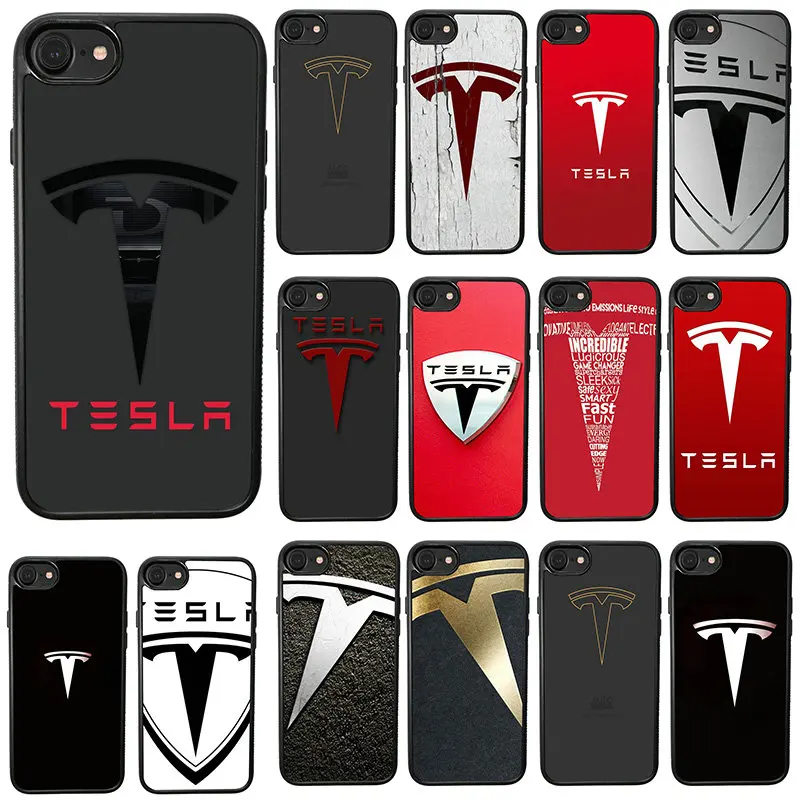 Patterned Cases for iPhone 7 8 Mobile Phone Cases Black Back Cover Soft TPU PC Shell Super Electric Car Tesla Logo
Patterned Cases for iPhone 7 8 Mobile Phone Cases Black Back Cover Soft TPU PC Shell Super Electric Car Tesla Logo