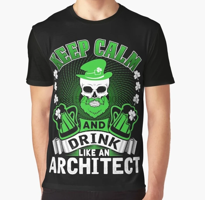 All Over Print 3D Women T Shirt Men Funny tshirt Keep Calm And Drink Like An Architect St Patricks Day Graphic T-Shirt
All Over Print 3D Women T Shirt Men Funny tshirt Keep Calm And Drink Like An Architect St Patricks Day Graphic T-Shirt