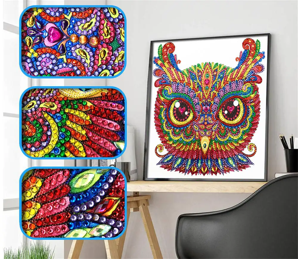SaShiko Special Diamond Painting Animals Owls Modern Pattern DIY 5D Part Drill Cross Stitch Crystal Art painting Home deco
SaShiko Special Diamond Painting Animals Owls Modern Pattern DIY 5D Part Drill Cross Stitch Crystal Art painting Home deco