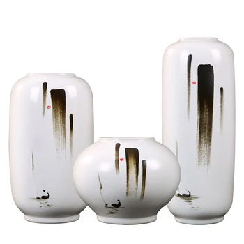 new Chinese Ink painting zen ceramic flower vase ornaments creative living room home decoration porcelain crafts vases figurines
new Chinese Ink painting zen ceramic flower vase ornaments creative living room home decoration porcelain crafts vases figurines