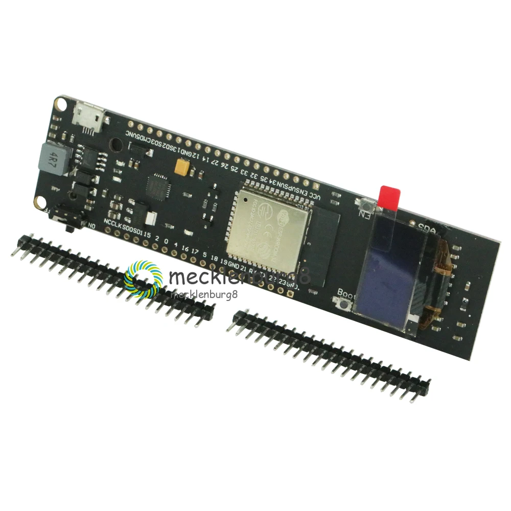ESP32 0.96 '' OLED Display Wi-Fi Bluetooth 18650 Lithium Battery Shield Development Module CP2102 Replace ESP8266 Sales Leader
ESP32 0.96 '' OLED Display Wi-Fi Bluetooth 18650 Lithium Battery Shield Development Module CP2102 Replace ESP8266 Sales Leader
