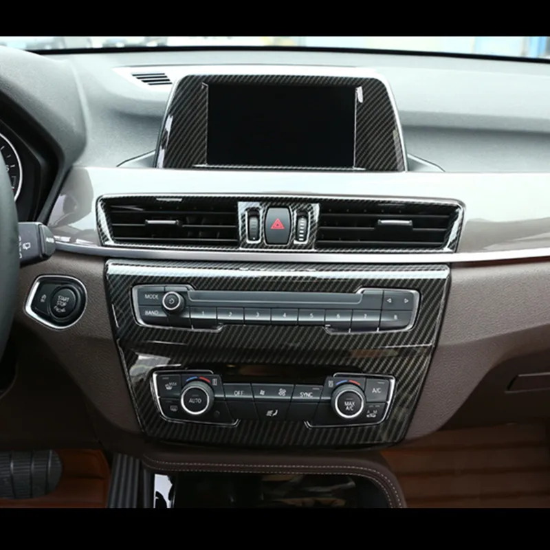 Car Styling Console CD Panel Multimedia Frame Decoration Cover For BMW X1 F48 Interior Carbon Fiber Color Sticker Trim
Car Styling Console CD Panel Multimedia Frame Decoration Cover For BMW X1 F48 Interior Carbon Fiber Color Sticker Trim