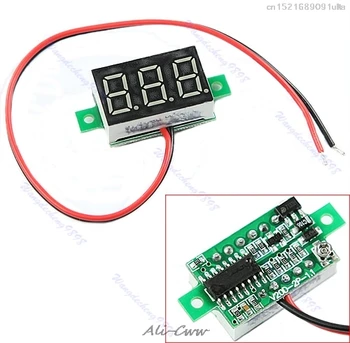 2018 1pcs/lot Mini LED DC2.5-30V Red Volt Voltage Meter Display Digital Voltmeter Self-Powered 
2018 1pcs/lot Mini LED DC2.5-30V Red Volt Voltage Meter Display Digital Voltmeter Self-Powered