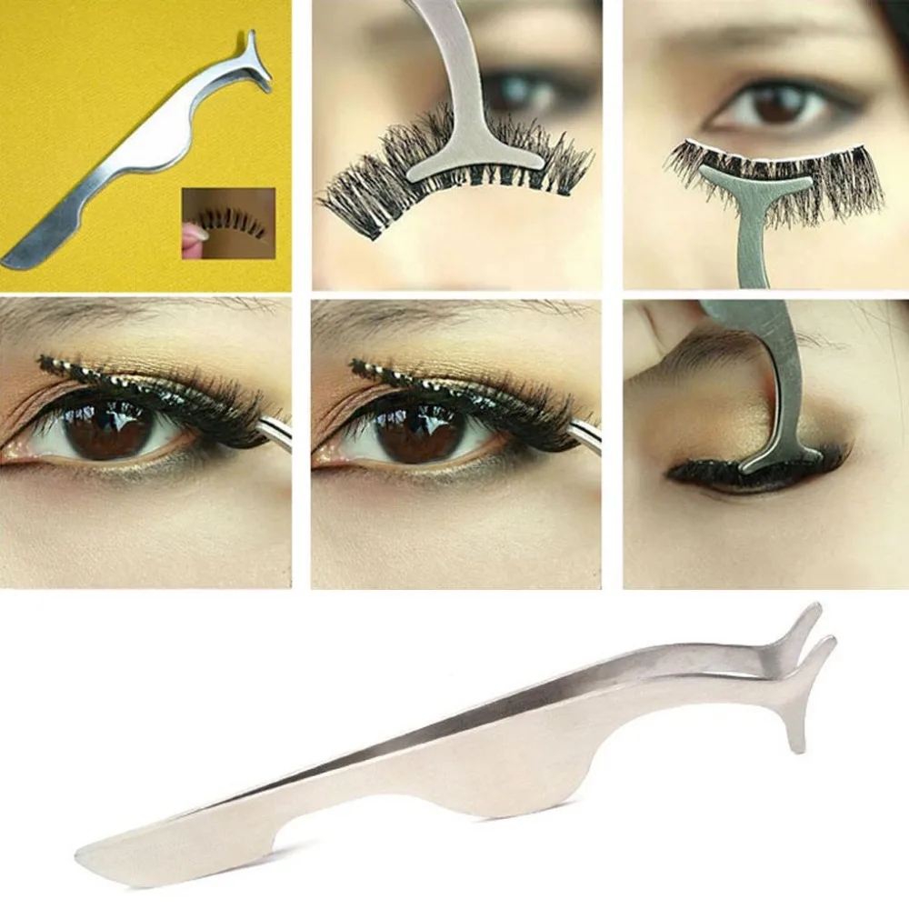 1pc False Eyelash Tweezers Fake Eye Lash Applicator Eyelash Extension Curler Nipper Auxiliary Clip Clamp Makeup Tools
1pc False Eyelash Tweezers Fake Eye Lash Applicator Eyelash Extension Curler Nipper Auxiliary Clip Clamp Makeup Tools