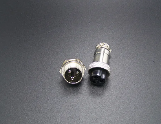 

Free Shipping 10Pair=20Pcs GX16 GX16-3 3P 3Pin 16mm Male & Female Wire Panel Connector Circular Aviation Connector Socket Plug