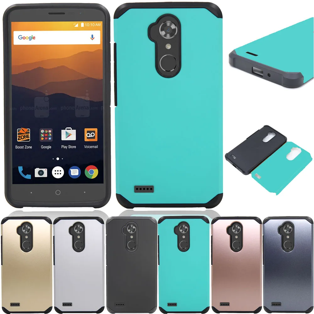 Dual Layer Shockproof Hybrid Armor Case Slim Thin Hard Anti Scratch Cover For ZTE Max XL N9560 Z986/Blade Max 3/Max Blue 4G LTE
Dual Layer Shockproof Hybrid Armor Case Slim Thin Hard Anti Scratch Cover For ZTE Max XL N9560 Z986/Blade Max 3/Max Blue 4G LTE