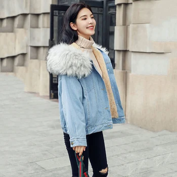 Womens Parka Winter Jean Jacket Women Thick Outwear Cotton Coat warm 2019 New Autumn Loose Student Jackets Coats Female jeans
Womens Parka Winter Jean Jacket Women Thick Outwear Cotton Coat warm 2019 New Autumn Loose Student Jackets Coats Female jeans