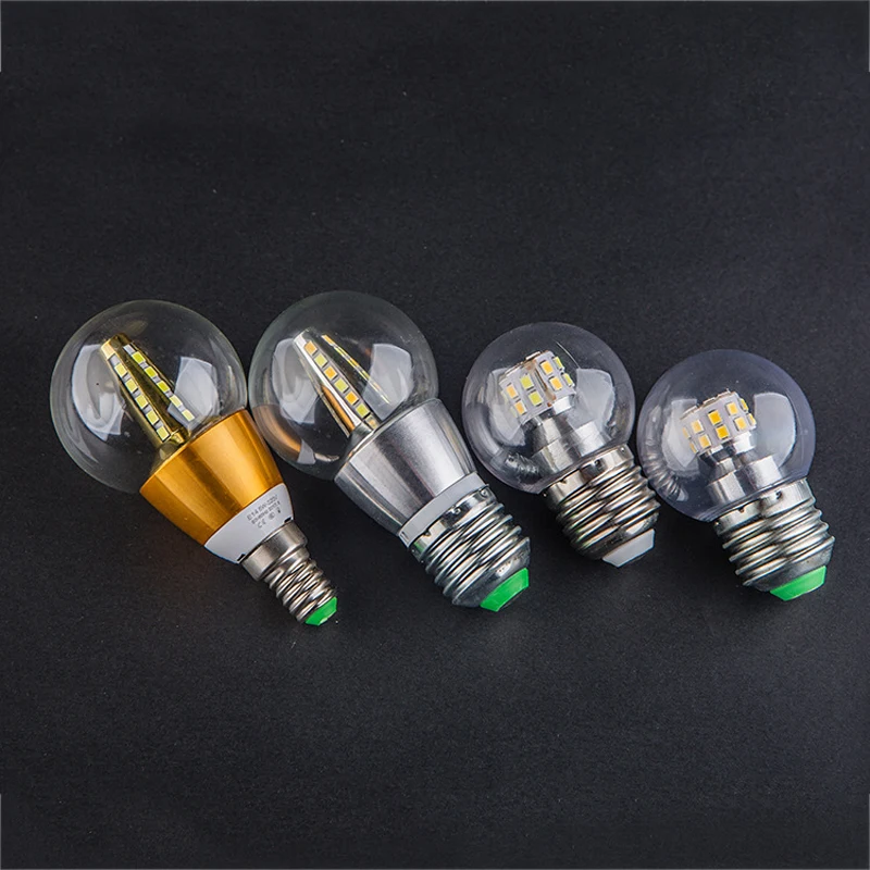 G45 5W 220V Gigh яркость Светодиодные шариковые лампы E27 E14 креативные глобусы для учебы