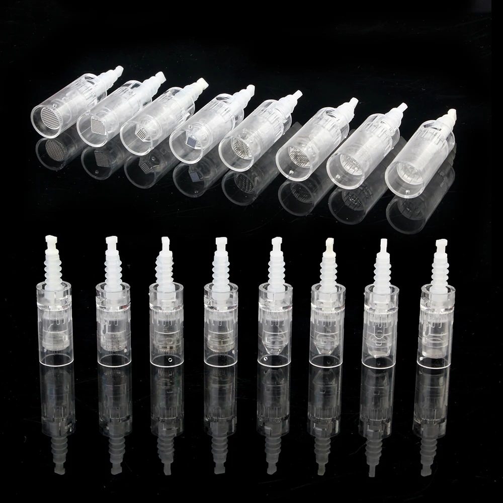 50pcs/lot Cartridge Rotary Micro Needle 9 pin / 12 pin / 36 pin / nano Cartridge Replacement For Derma Pen Micro Tattoo Needles
50pcs/lot Cartridge Rotary Micro Needle 9 pin / 12 pin / 36 pin / nano Cartridge Replacement For Derma Pen Micro Tattoo Needles