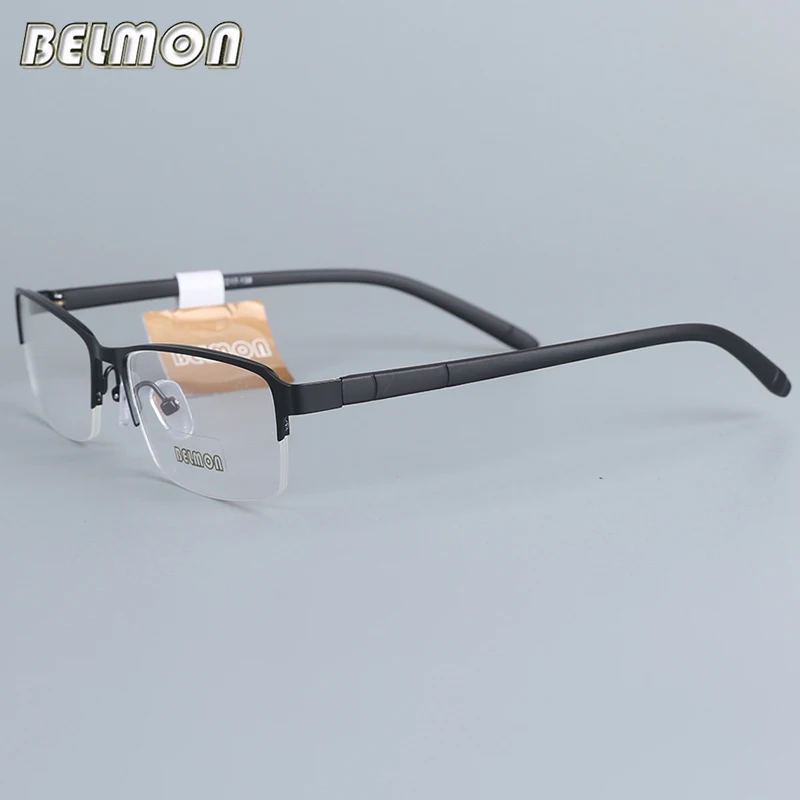 Belmon Eyeglasses Frame Men Computer Optical Prescription Myopia Nerd Clear Lens Eye Glasses Spectacle Frame For Male RS16005
Belmon Eyeglasses Frame Men Computer Optical Prescription Myopia Nerd Clear Lens Eye Glasses Spectacle Frame For Male RS16005