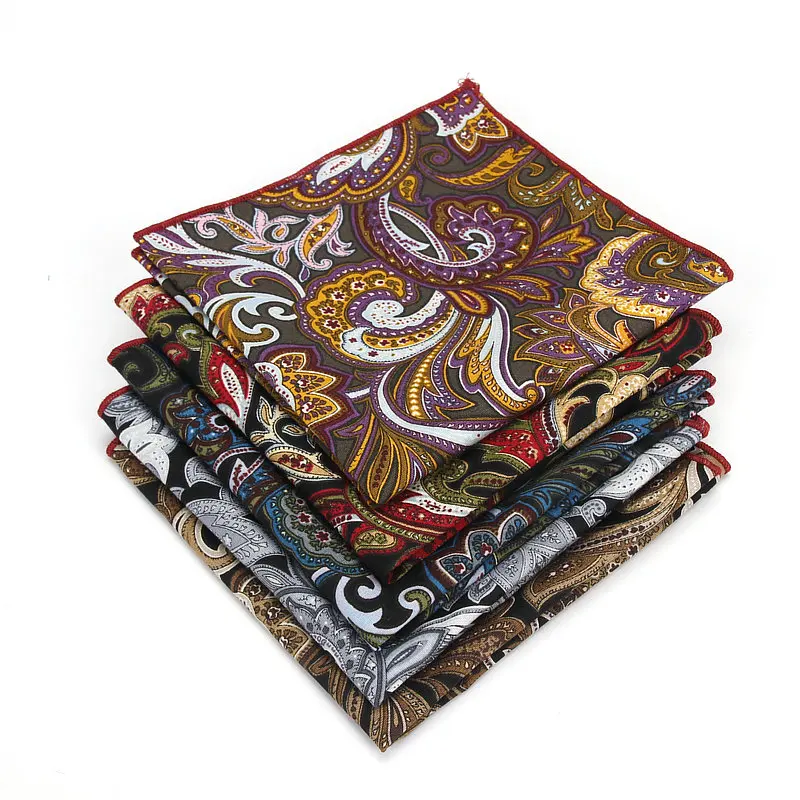 KR543-547 Men's 100% Cotton Pocket Square Vintage Flower Floral Handkerchief Wedding Prom Party Chest Towel Suit Hankies 25*25CM
KR543-547 Men's 100% Cotton Pocket Square Vintage Flower Floral Handkerchief Wedding Prom Party Chest Towel Suit Hankies 25*25CM