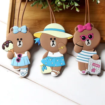 Valiz Travel Accessories Cartoon For Creative Silicone Gel Luggage Tag Suitcase Id Address Holder Boarding Cards Sets Wholesale
Valiz Travel Accessories Cartoon For Creative Silicone Gel Luggage Tag Suitcase Id Address Holder Boarding Cards Sets Wholesale