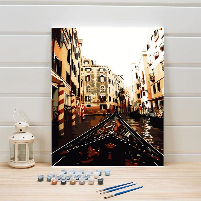 Paint Oil Painting By Number Venice Scenery DIY Acrylic Coloring Art On Canvas Pictures For Living Room Wall Adults Drawing Kits
Paint Oil Painting By Number Venice Scenery DIY Acrylic Coloring Art On Canvas Pictures For Living Room Wall Adults Drawing Kits