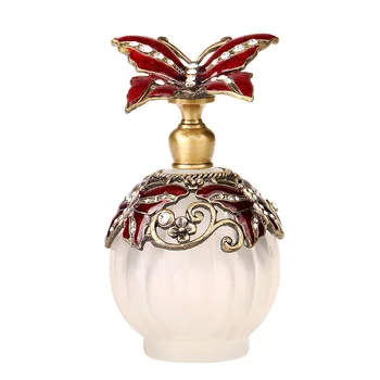 H&D 40ml Butterfly Lid Perfume Bottles Retro Frosted Empty Refillable Glass Bottle for Gifts (Red Butterfly)
H&D 40ml Butterfly Lid Perfume Bottles Retro Frosted Empty Refillable Glass Bottle for Gifts (Red Butterfly)