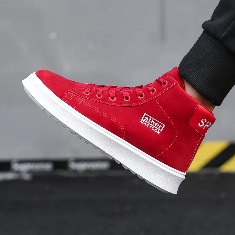 2018 Hot Sale Men's Vulcanize Shoes Men Flat With Casual Shoes Autumn Top Fashion Lace-up High Style Solid Colors Male Sneakers
2018 Hot Sale Men's Vulcanize Shoes Men Flat With Casual Shoes Autumn Top Fashion Lace-up High Style Solid Colors Male Sneakers