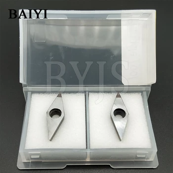 2pcs VCGT160404 Turning Inserts CBN PCD Diamond Insert VCGT 160404 Blade for Lathe cnc Turning Cutter Aluminum Copper Tool
2pcs VCGT160404 Turning Inserts CBN PCD Diamond Insert VCGT 160404 Blade for Lathe cnc Turning Cutter Aluminum Copper Tool