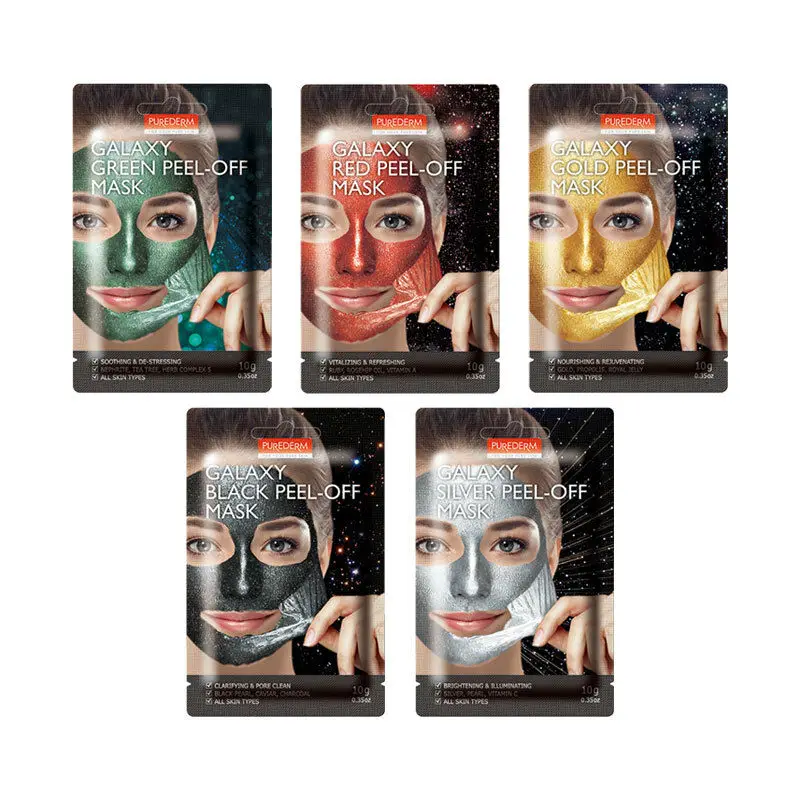 PUREDERM Galaxy Peel-Off Mask 5pcs Korea Facial Mask Blackhead Removal Face Mask Deep Cleansing Acne Treatment Pore Purifying
PUREDERM Galaxy Peel-Off Mask 5pcs Korea Facial Mask Blackhead Removal Face Mask Deep Cleansing Acne Treatment Pore Purifying