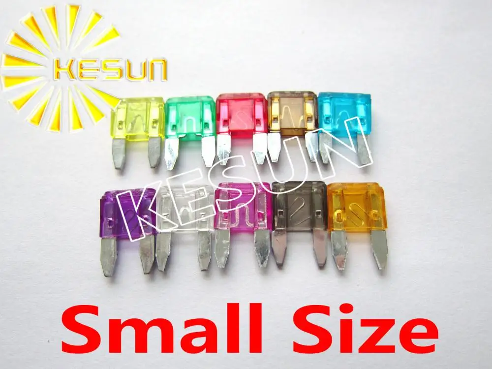 Small Size 1A 2A 3A 4A 5A 7.5A 10A 15A 20A 25A 30A 35A 40A 32V Blue Auto Fuse Car Boat Motorcycle Blade Fuses ROHS x 100PCS
Small Size 1A 2A 3A 4A 5A 7.5A 10A 15A 20A 25A 30A 35A 40A 32V Blue Auto Fuse Car Boat Motorcycle Blade Fuses ROHS x 100PCS