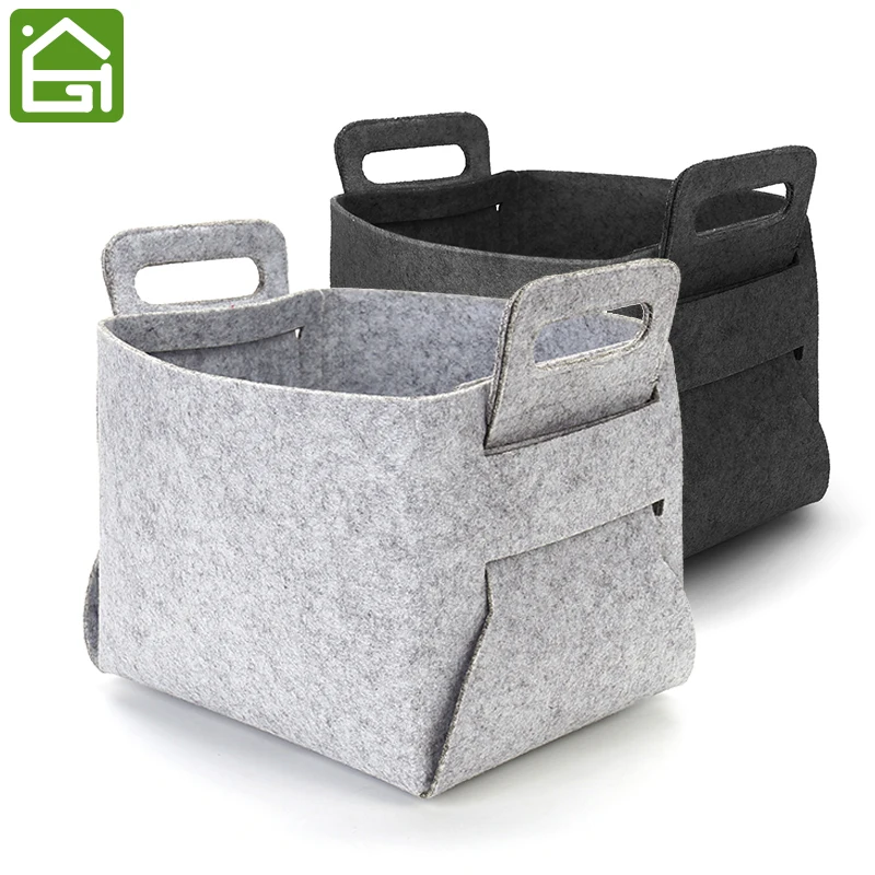Felt Storage Basket Collapsible Convenient Laundry Bin for Organizer Baby Toy Book and Snacks
Felt Storage Basket Collapsible Convenient Laundry Bin for Organizer Baby Toy Book and Snacks