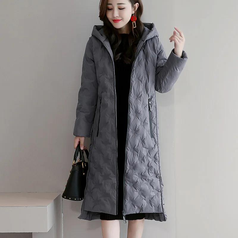 Winter Hooded Women's Down jacket 2020 New Fashion Large size Medium long High quality Temperament Women Down jacket NUW301
Winter Hooded Women's Down jacket 2020 New Fashion Large size Medium long High quality Temperament Women Down jacket NUW301
