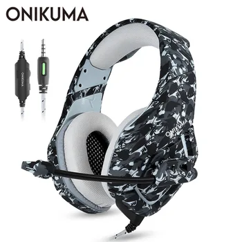 ONIKUMA K1 PS4 Gaming Headset with Mic Casque Camouflage Noise-cancelling Headphones for PC Cell Phone New Xbox One Laptop
ONIKUMA K1 PS4 Gaming Headset with Mic Casque Camouflage Noise-cancelling Headphones for PC Cell Phone New Xbox One Laptop