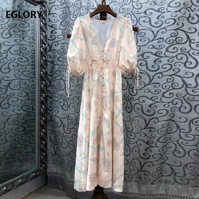 Boho Dress 2019 Summer Fashion Casual Beach Dress Women Sexy Deep V-Neck Elegant Print Puff Sleeve Vintage Retro Dress Ladies
Boho Dress 2019 Summer Fashion Casual Beach Dress Women Sexy Deep V-Neck Elegant Print Puff Sleeve Vintage Retro Dress Ladies