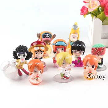 One Piece Figure One Piece Anime Toys Luffy Zoro Nami Usopp Sanji Chopper Franky Robin Brook Action Figure Figurine 9pcs/set 5cm
One Piece Figure One Piece Anime Toys Luffy Zoro Nami Usopp Sanji Chopper Franky Robin Brook Action Figure Figurine 9pcs/set 5cm
