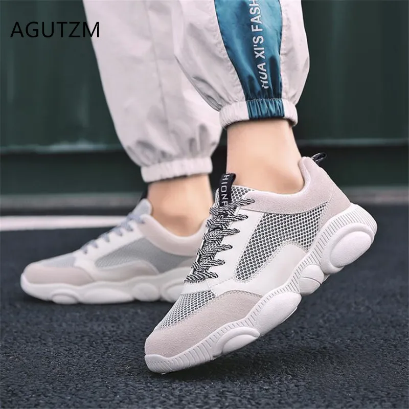 AGUTZM Comfortable men's shoes Breathable sneakers Net low help men's flat shoes Korean version of the wild men casual shoes 307
AGUTZM Comfortable men's shoes Breathable sneakers Net low help men's flat shoes Korean version of the wild men casual shoes 307
