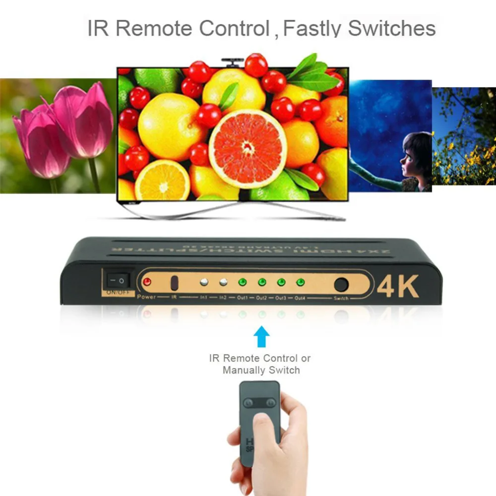 HDMI Switch 2x4 (5)
