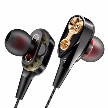 Double Unit Drive 3.5mm Earphones Metal Earbuds Stereo earphones With Microphone for Samsung s7 xiaomi mi mix smartPhones MP3
Double Unit Drive 3.5mm Earphones Metal Earbuds Stereo earphones With Microphone for Samsung s7 xiaomi mi mix smartPhones MP3
