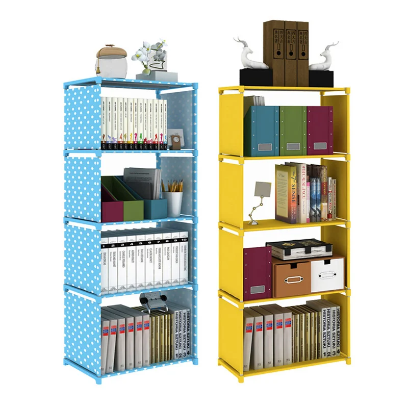 Multilayer Bookshelf non-woven dust bookcase children's bookshelf simple floor rack multi-functional Living Room Furniture
Multilayer Bookshelf non-woven dust bookcase children's bookshelf simple floor rack multi-functional Living Room Furniture