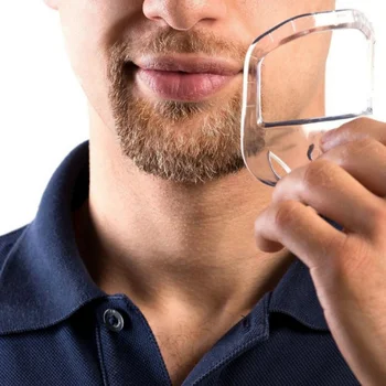 Men Beard Shaping Styling Template Transparent Men's Beards Beauty Tool for Hair Beard Trim Templates
Men Beard Shaping Styling Template Transparent Men's Beards Beauty Tool for Hair Beard Trim Templates