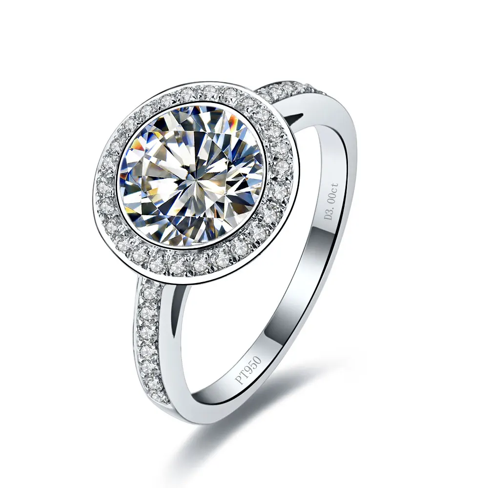 Test Positive CHARLES & COLVARD Moissanite Excellent Round Synthetic Diamonds Ring Women 3CT Engagement Ring Moissanite Silver
Test Positive CHARLES & COLVARD Moissanite Excellent Round Synthetic Diamonds Ring Women 3CT Engagement Ring Moissanite Silver