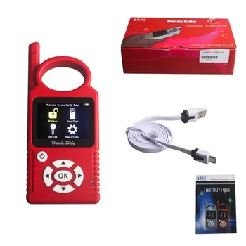 Original Handy Baby Hand-held Car Key Copy Auto Key Programmer for 4D/46/48 Chips Plus G Chip Copy Function Authorization 
Original Handy Baby Hand-held Car Key Copy Auto Key Programmer for 4D/46/48 Chips Plus G Chip Copy Function Authorization