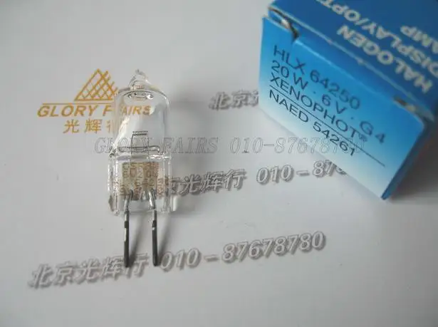 Osram HLX 64250 6V20W G4 bulb,HLX64250 6V 20W halogen,microscope projector video ophthalmic light
Osram HLX 64250 6V20W G4 bulb,HLX64250 6V 20W halogen,microscope projector video ophthalmic light