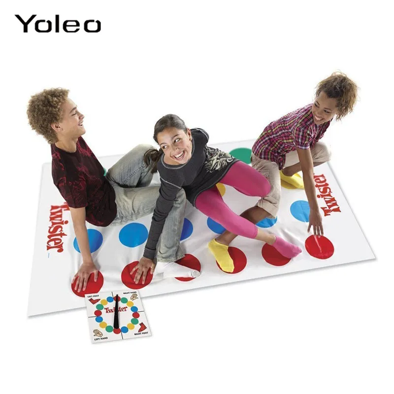 Indoor Fun Twister Toy Game Outdoor Sports Children Adult Moves Interactive Game Group Exercising Twisting Body Twister Game
Indoor Fun Twister Toy Game Outdoor Sports Children Adult Moves Interactive Game Group Exercising Twisting Body Twister Game