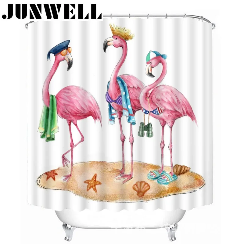 13PCS SET Polyester Waterproof Fabric Shower Curtains Flamingo Printing Bath Curtain with 12 hooks shower curtain set
13PCS SET Polyester Waterproof Fabric Shower Curtains Flamingo Printing Bath Curtain with 12 hooks shower curtain set