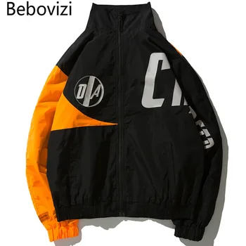 Bebovizi Brand Hip Hop Jacket Windbreaker Men Harajuku Color Block Jacket Coat Autumn Casual Track Jacket Streetwear Hipster
Bebovizi Brand Hip Hop Jacket Windbreaker Men Harajuku Color Block Jacket Coat Autumn Casual Track Jacket Streetwear Hipster
