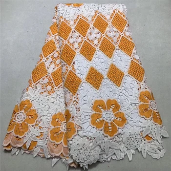 VILLIEA African Cord Lace Fabric 2019 High Quality Best Orange Nigerian Lace Fabric for Blue Embroidery Swiss Voile Lace
VILLIEA African Cord Lace Fabric 2019 High Quality Best Orange Nigerian Lace Fabric for Blue Embroidery Swiss Voile Lace