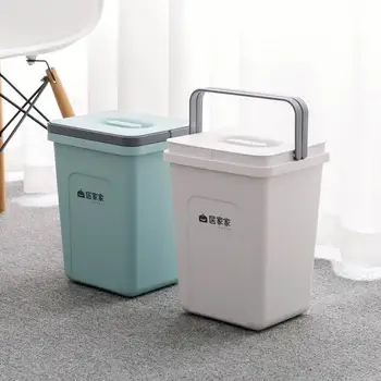 Thicken Large Plastic Trash Can Portable Creative Square Storage Bucket Bathroom kitchen Waterproof Trash Bin With Cover
Thicken Large Plastic Trash Can Portable Creative Square Storage Bucket Bathroom kitchen Waterproof Trash Bin With Cover
